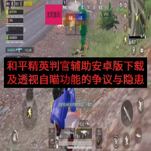 和平精英判官辅助安卓版下载及透视自瞄功能的争议与隐患